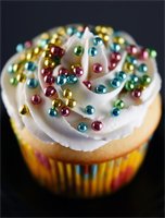 Cupcakes with Edible Pearls : Available in a Variety of Flavors & Colors