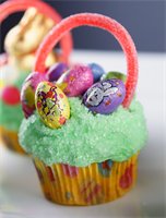 Bunny Basket Cupcakes : Available only through April 4th
