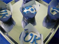 UK Cupcakes : Custom Design for a March Madness Event